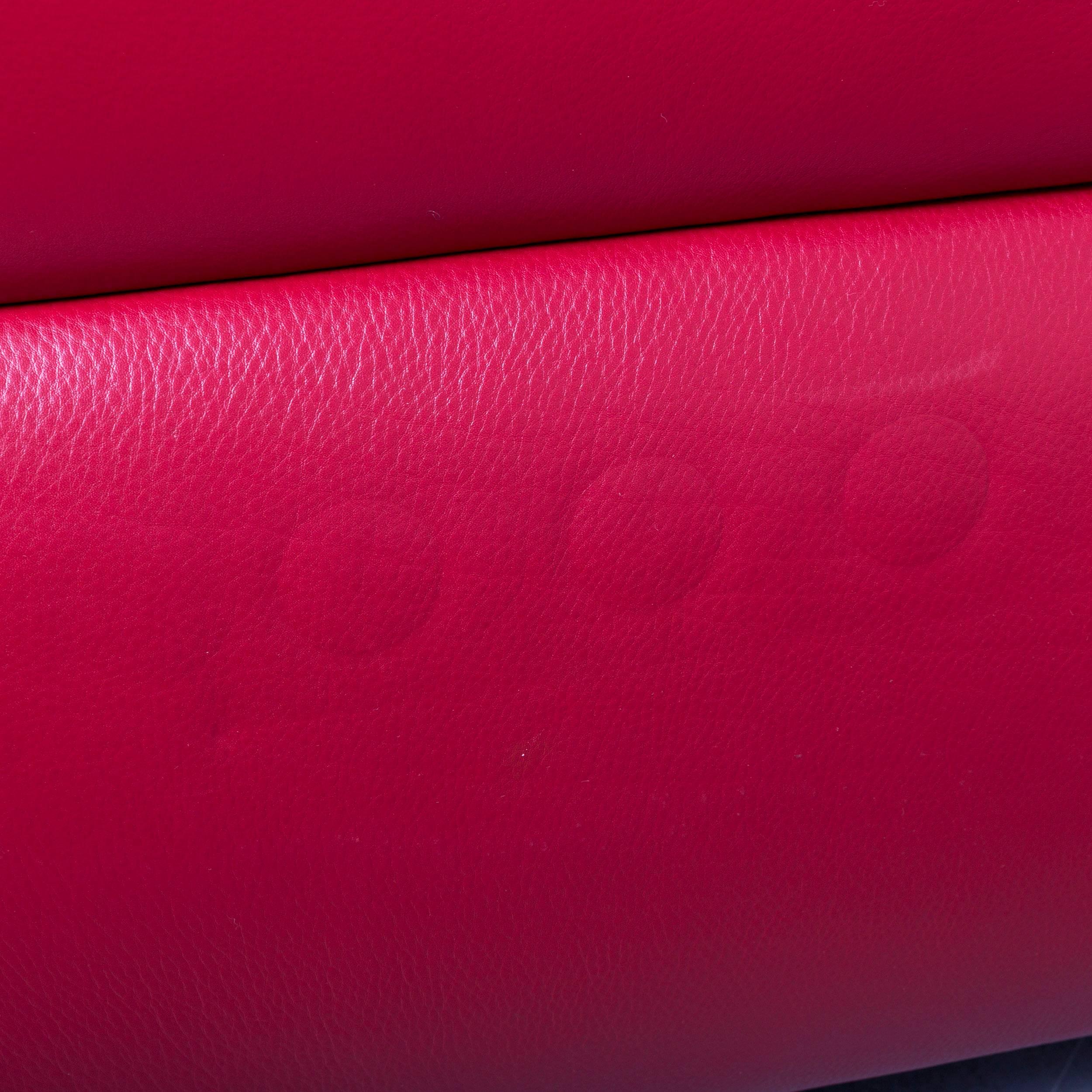 Koinor Volare Leather Corner Sofa Red Function 5