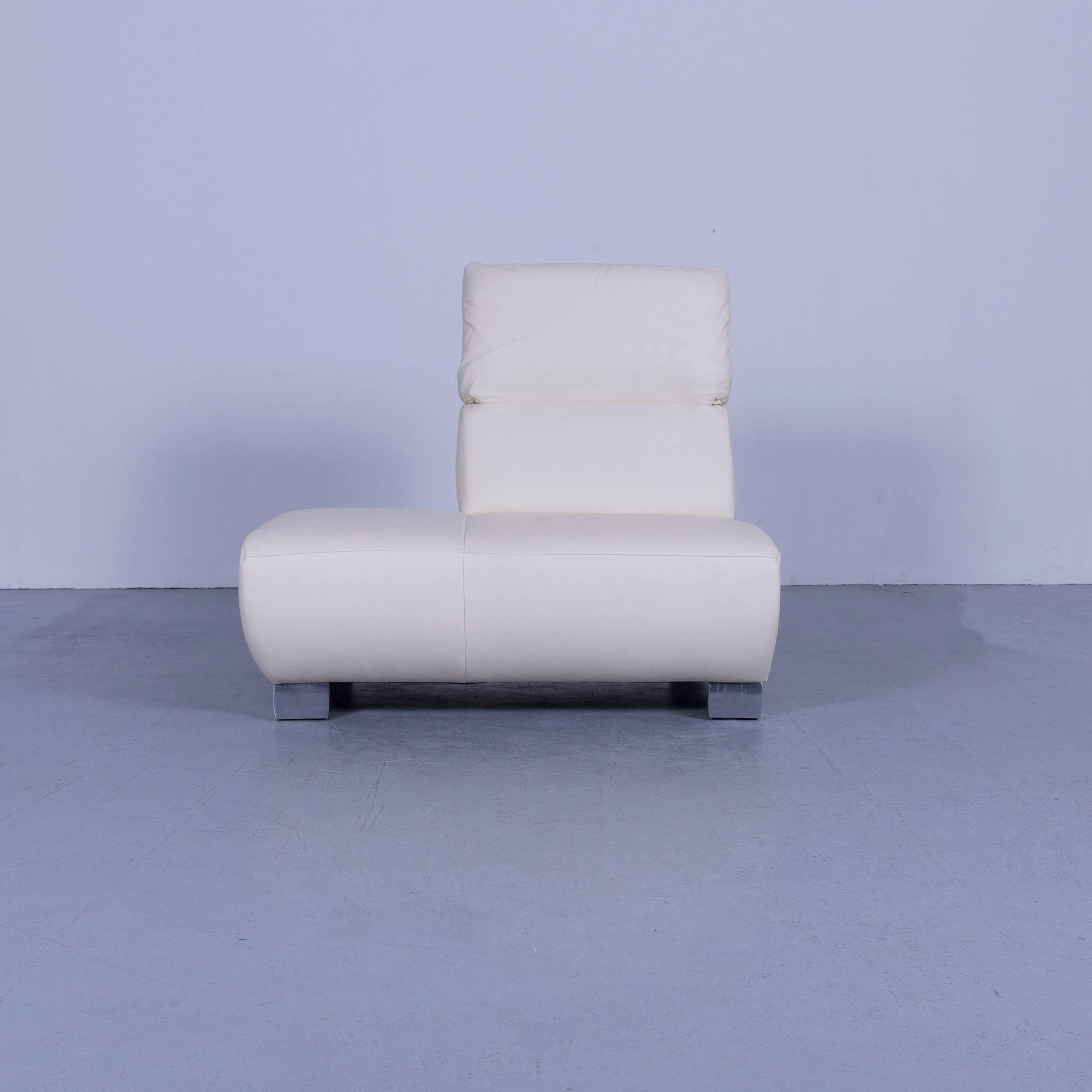Koinor Volare Leather Recamiere Off-White One Seat 1