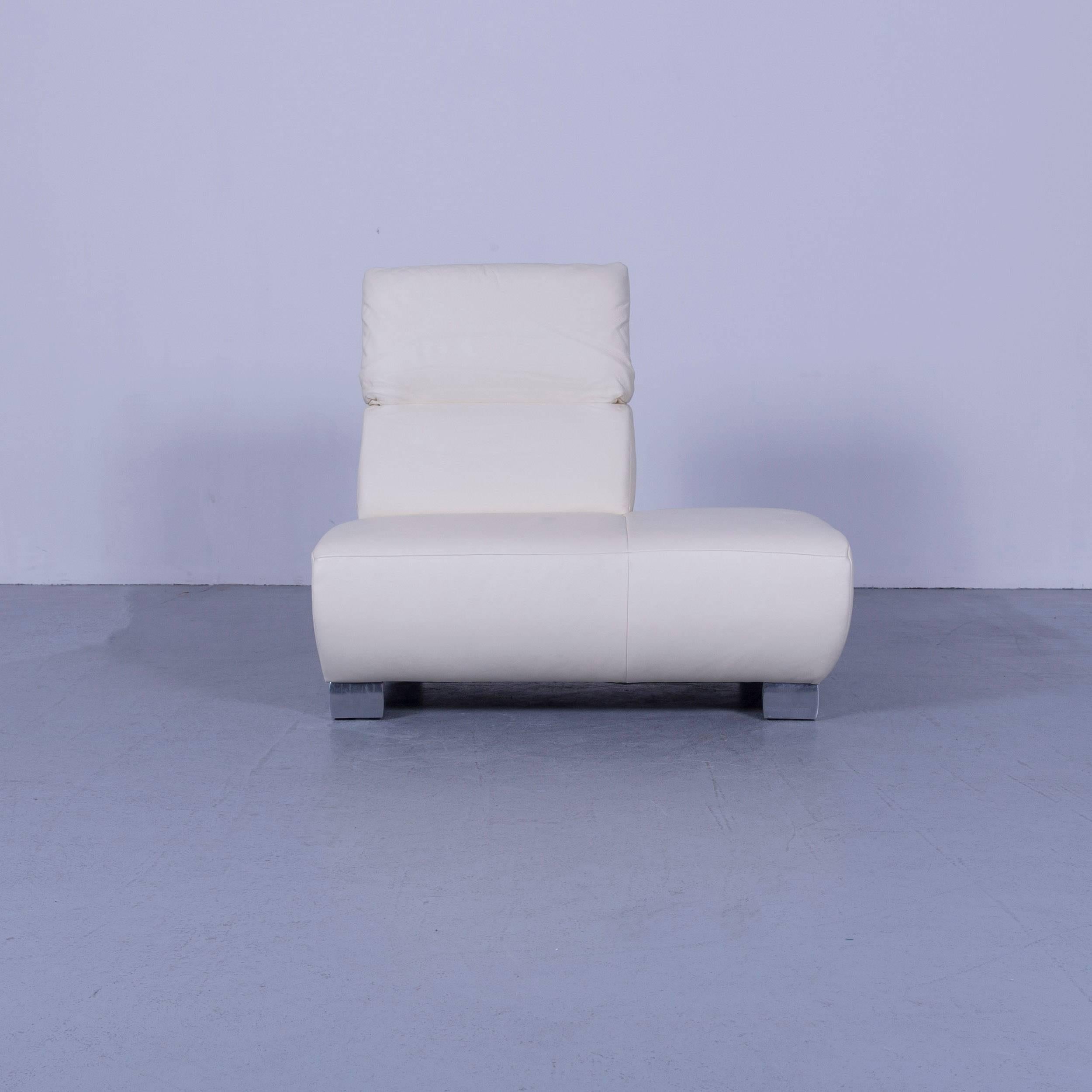Koinor Volare Leather Recamiere Off-White One Seat 1