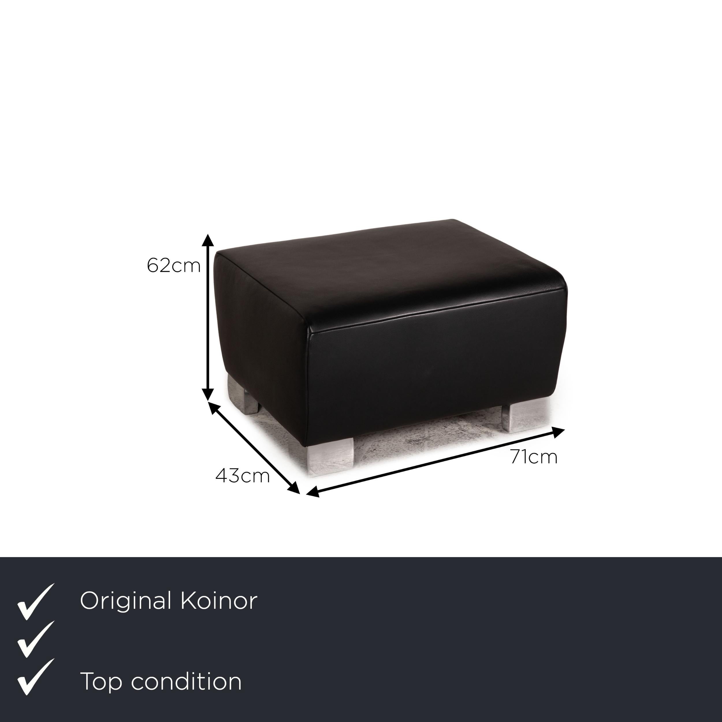 We present to you a Koinor Volare leather stool black.

Product measurements in centimeters:

depth: 43
width: 71
height: 62.






 