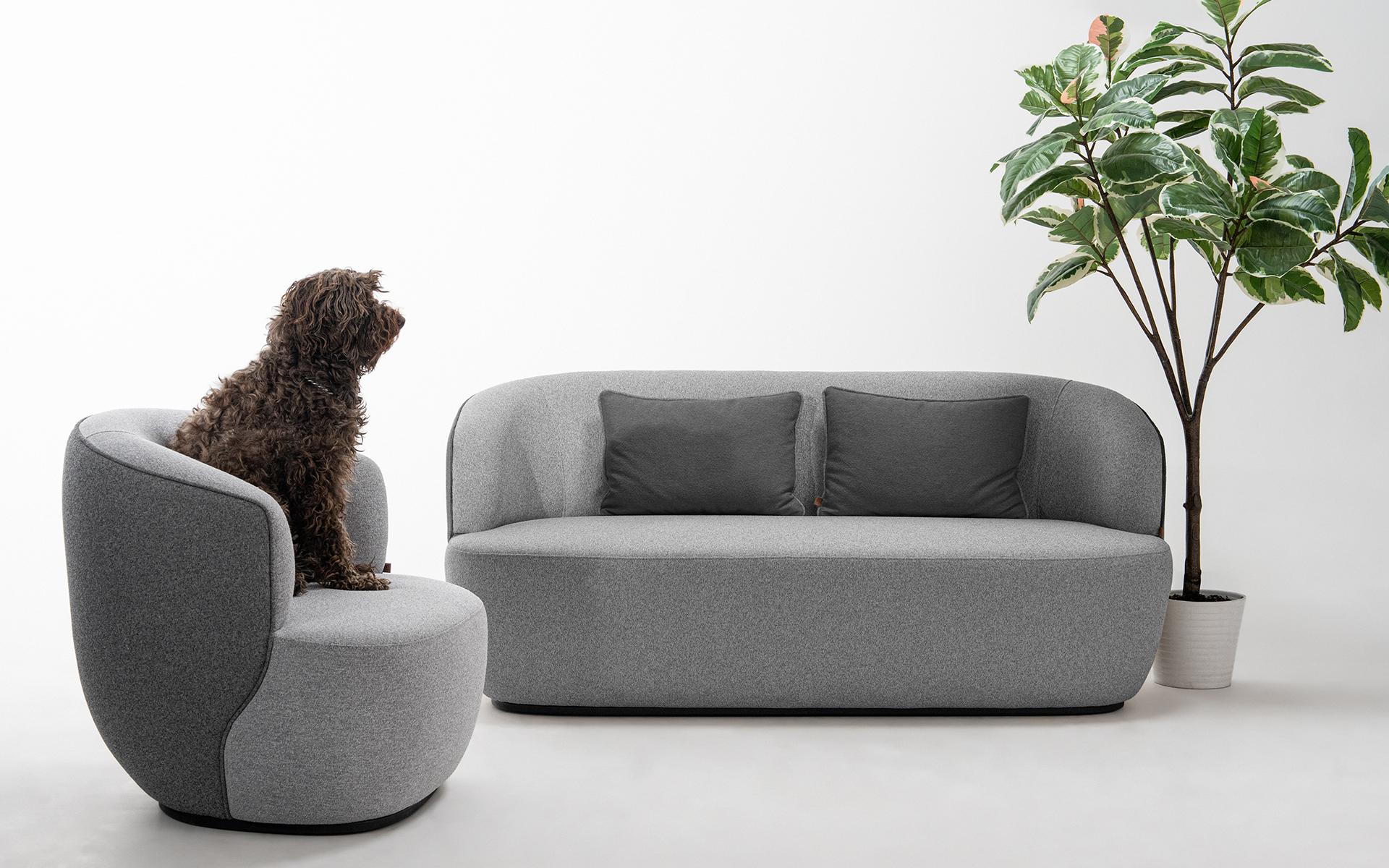 Koji-Sessel Bergere mit drehbarem Mechanismus, modern und bequem im Angebot 1