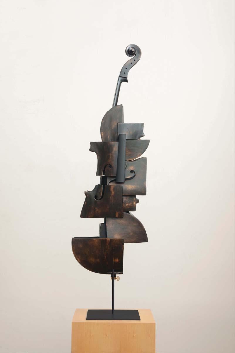 Abstract Sculpture Koji Takei - Violoncelle