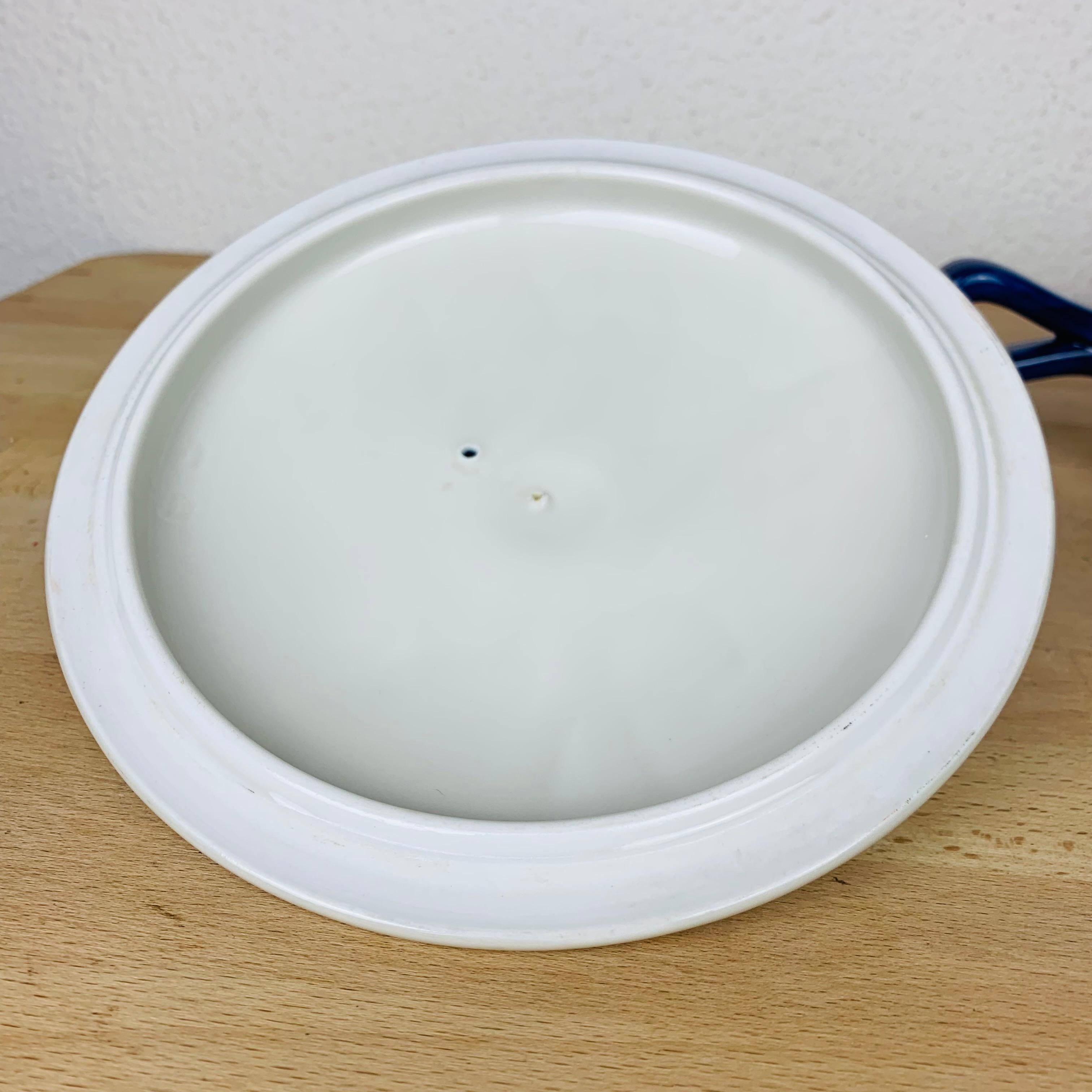 Ceramic Koka platter by Hertha Bengtson for Rörstrand Sweden  For Sale