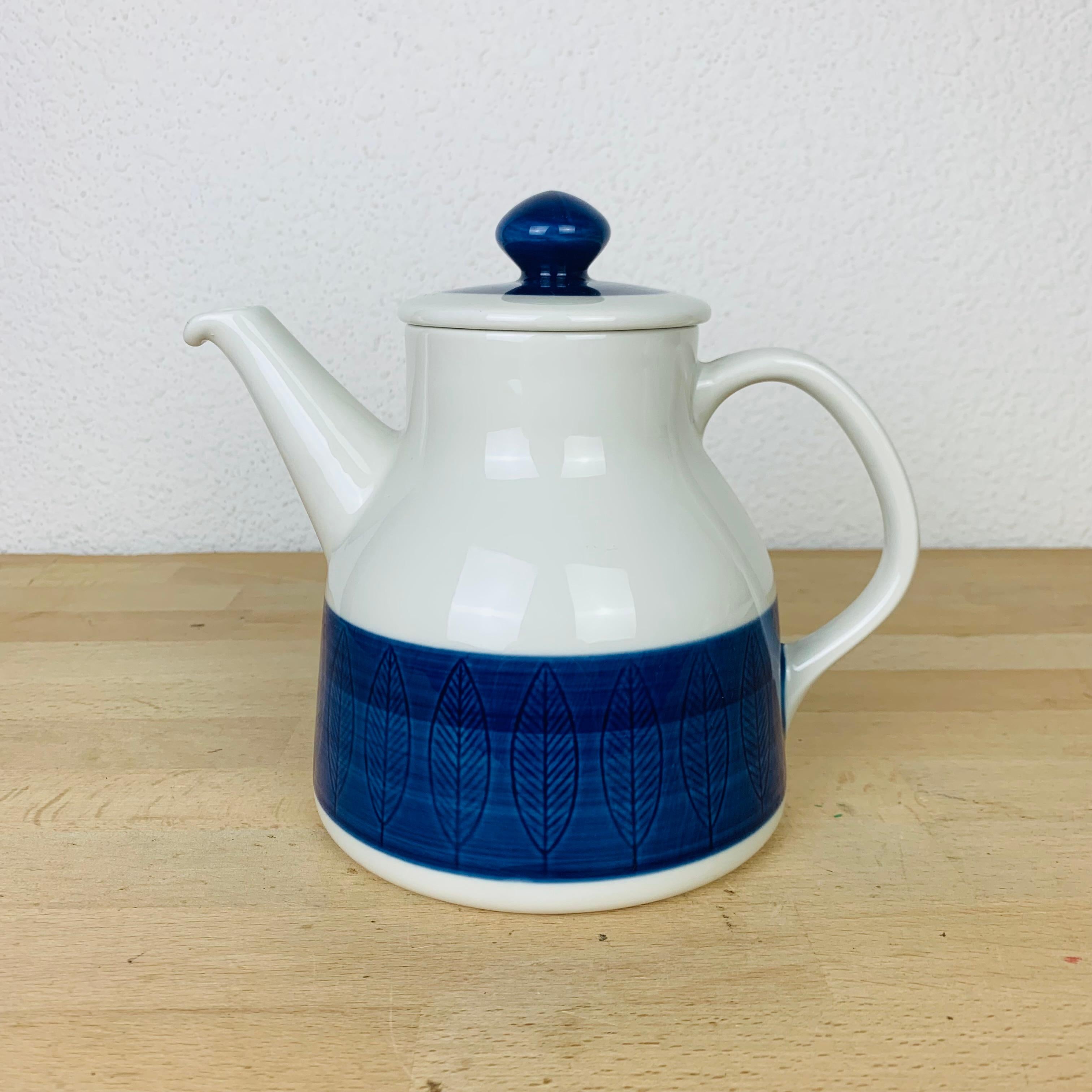 Ceramic Koka tea set by Hertha Bengtson for Rörstrand Sweden  For Sale