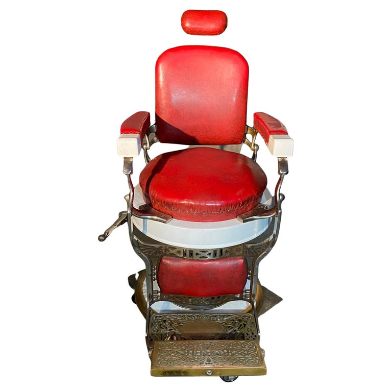 De seconde main chaises fauteuil coiffure coiffeur pliable - Chine Barber  Chaire, petit salon chaise