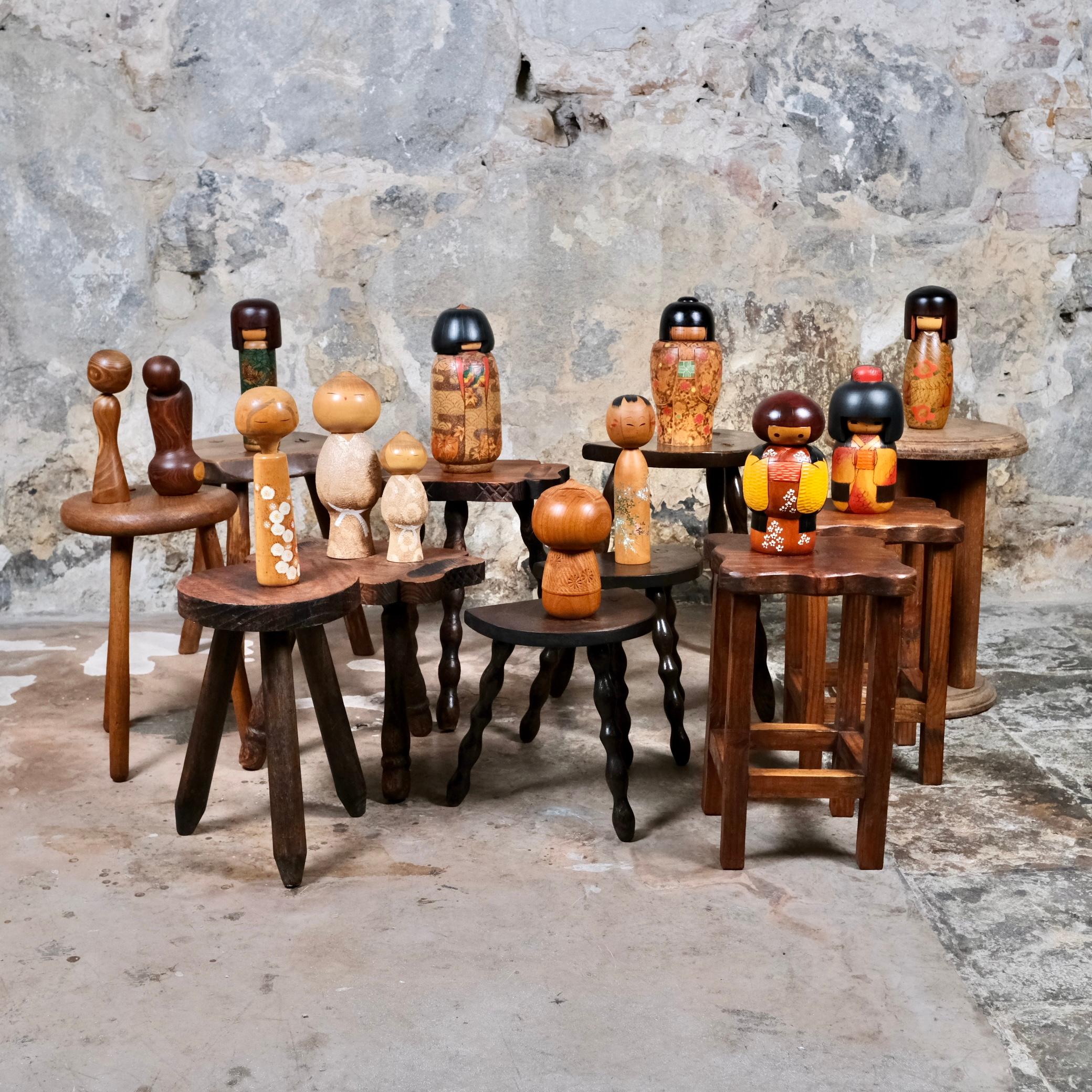 Kokeshi Doushin or Child's Mind, by Takeda Masashi, 1960-70s, Japan For Sale 5