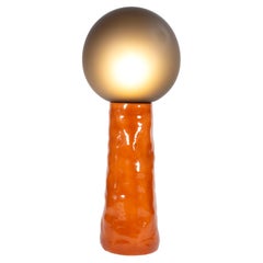 Kokeshi High Grey Acetato Terracotta Floor Lamp by Pulpo