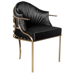 Asia Chair In Satin