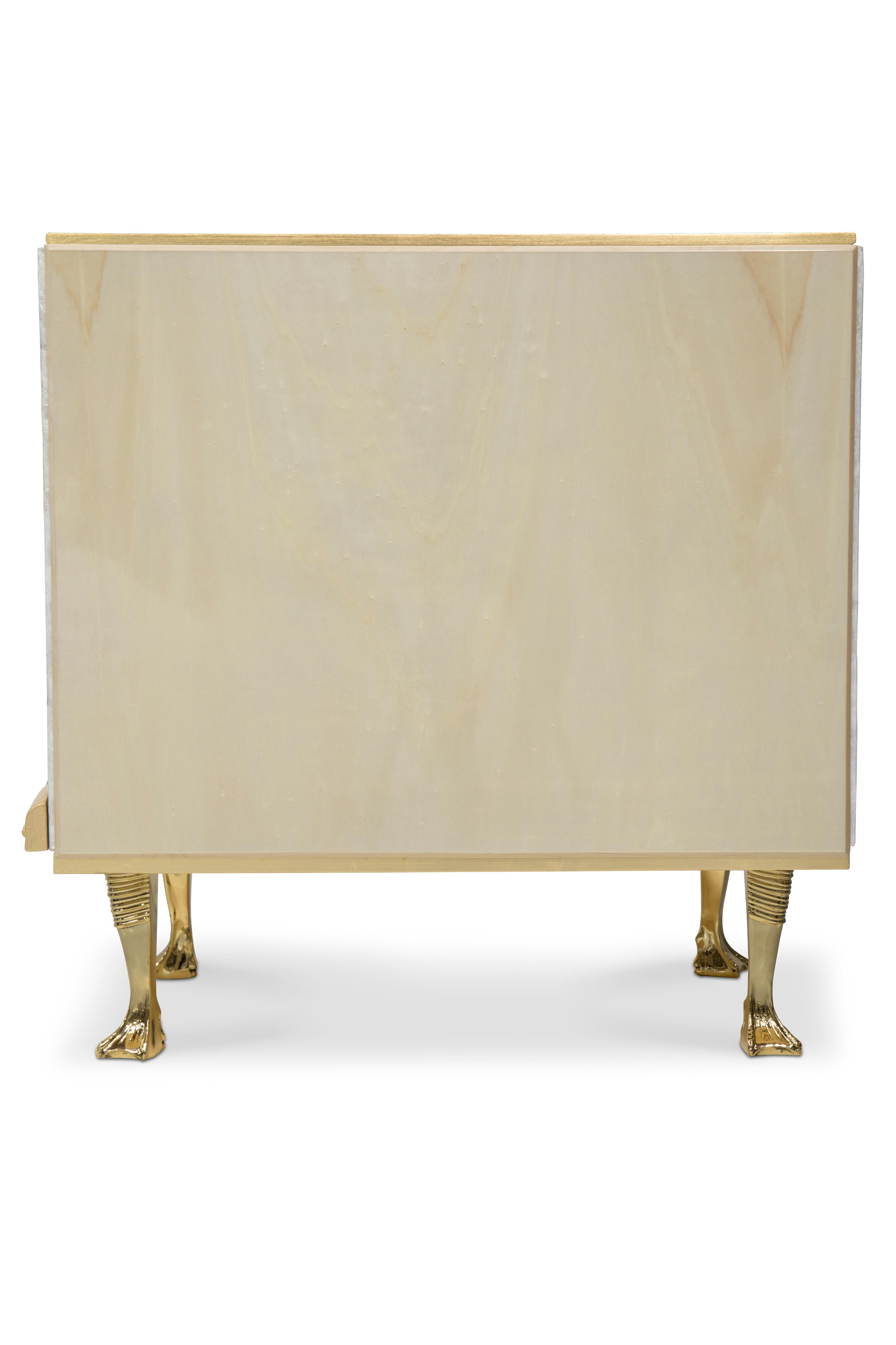 Ivory Camilia Nightstand For Sale
