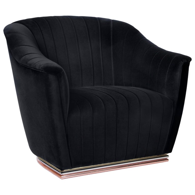 Koket Mia Chair in Velvet For Sale at 1stdibs