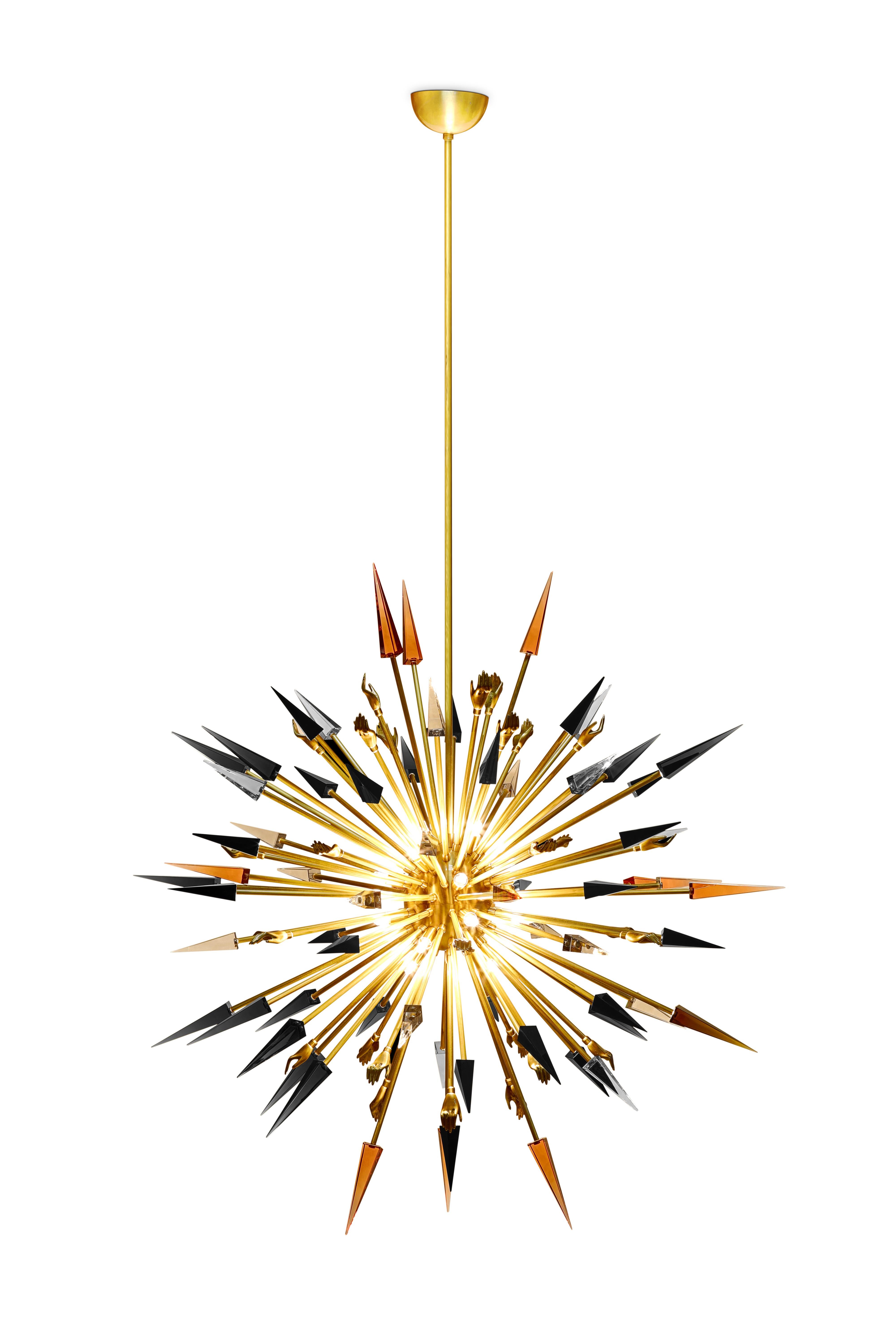 Art Deco Outburst Chandelier For Sale