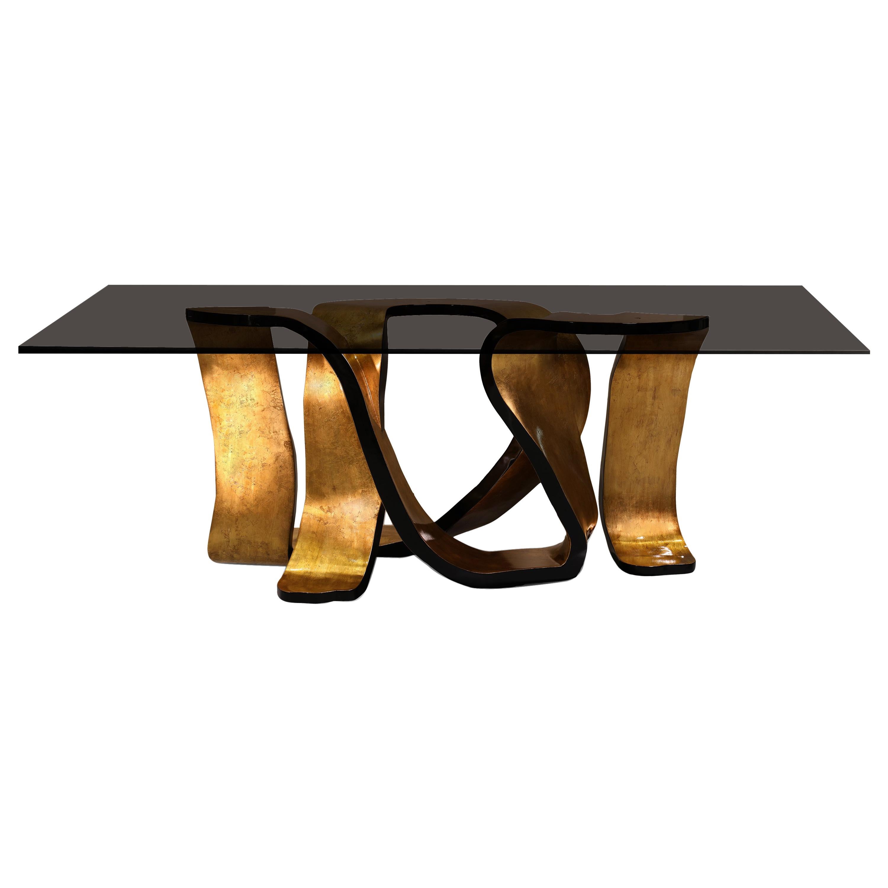 Ribbon Dining Table For Sale
