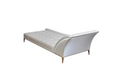 Koket Satin Upholstered Envy Chaise Lounge