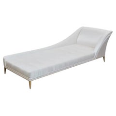 Koket Satin Upholstered Envy Chaise Lounge