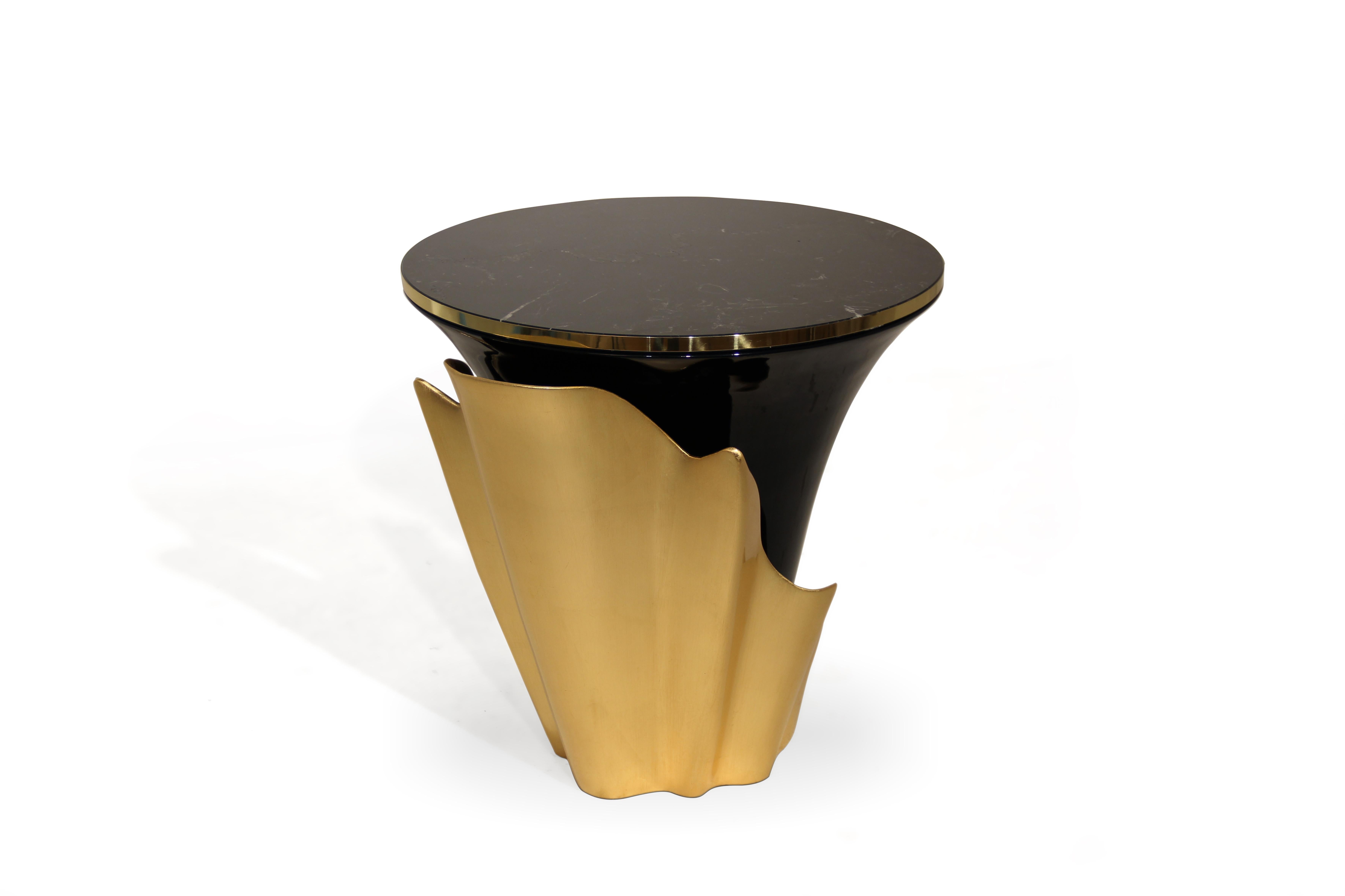 Contemporary Yasmine Side Table For Sale