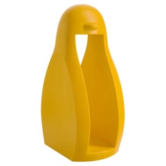 Kokò Book Saffron Yellow Magazine Rack by Giò Colonna Romano