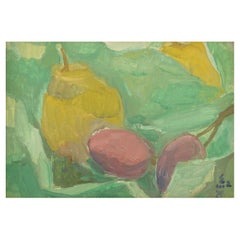 Koko Fukazawa, Japan, Oil on Canvas, Arrangement with Fruits