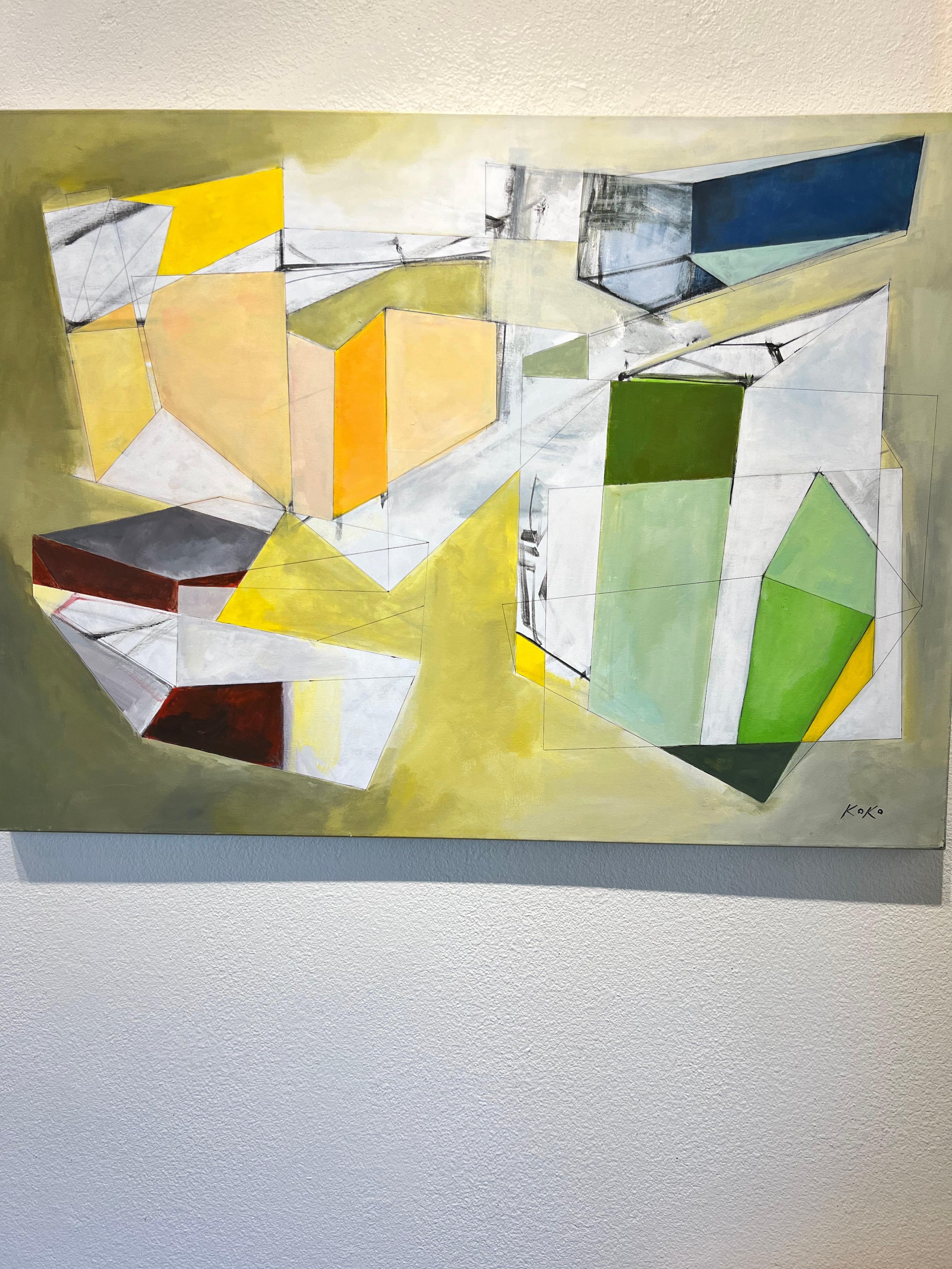 Arte astratta. Studio decostruito, Arte contemporanea. in vendita 6