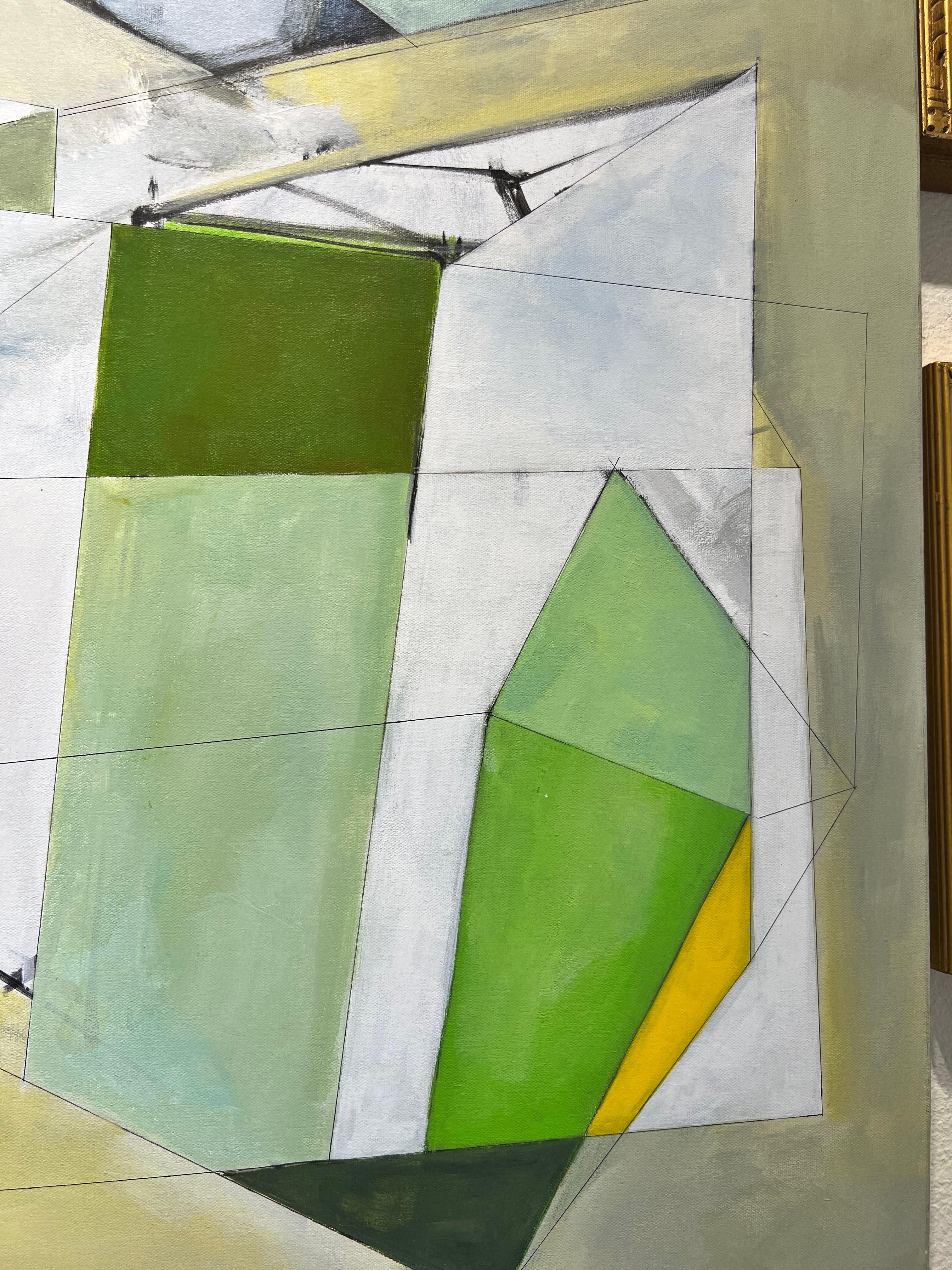 Arte astratta. Studio decostruito, Arte contemporanea. - Painting Espressionismo astratto di KOKO HOVAGUIMIAN