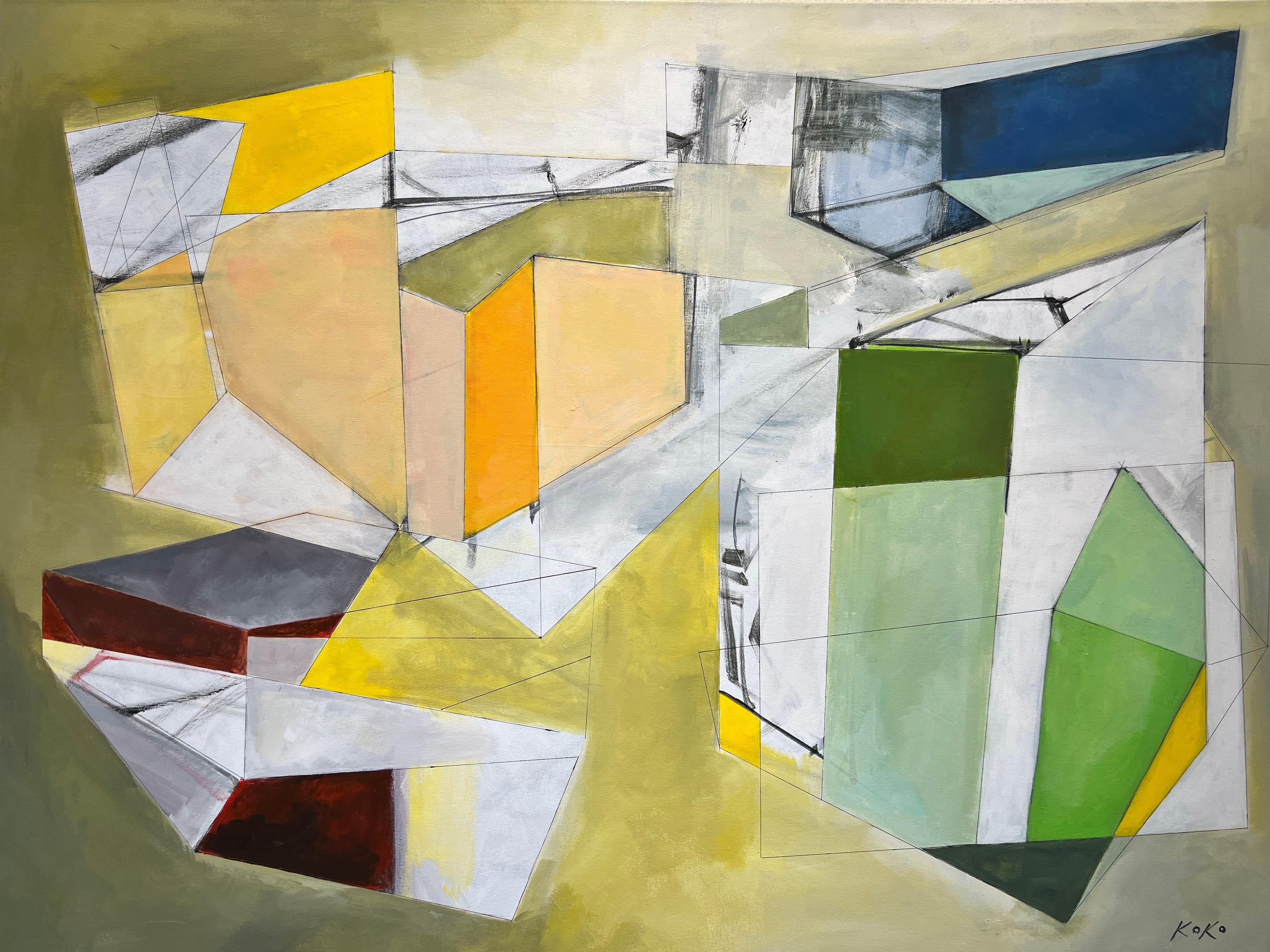 Arte astratta. Studio decostruito, Arte contemporanea. in vendita 1