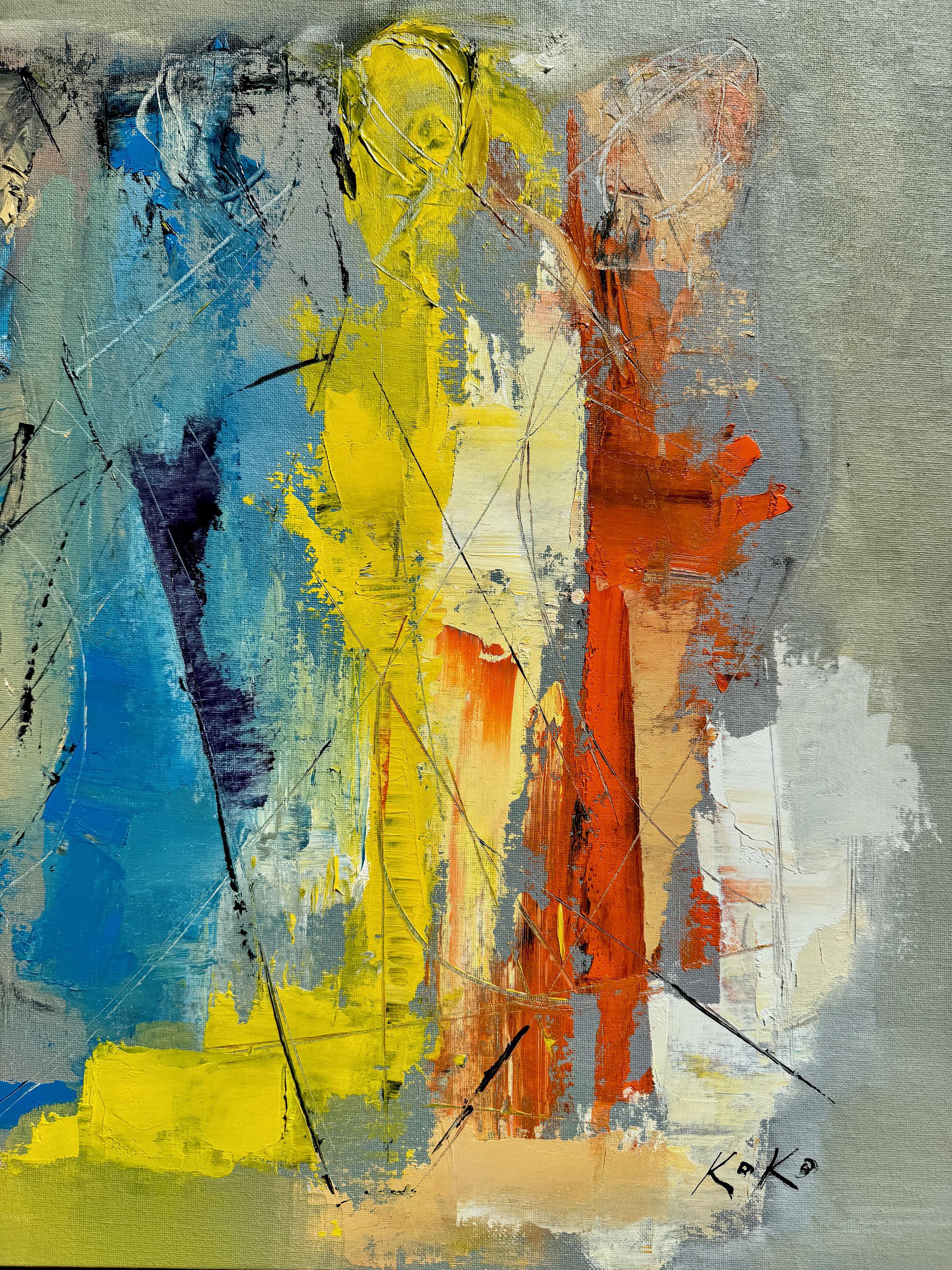 Jazz contemporaneo, Composizione jazz n. 1 - Painting di KOKO HOVAGUIMIAN