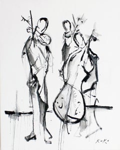 Musician Trio No. 1, Cello.