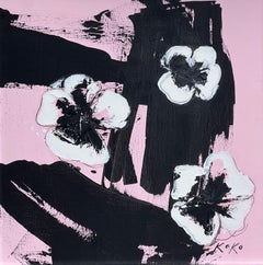 Contemporary Flowers, Pansy Pop in Pink. Pansy Flowers.