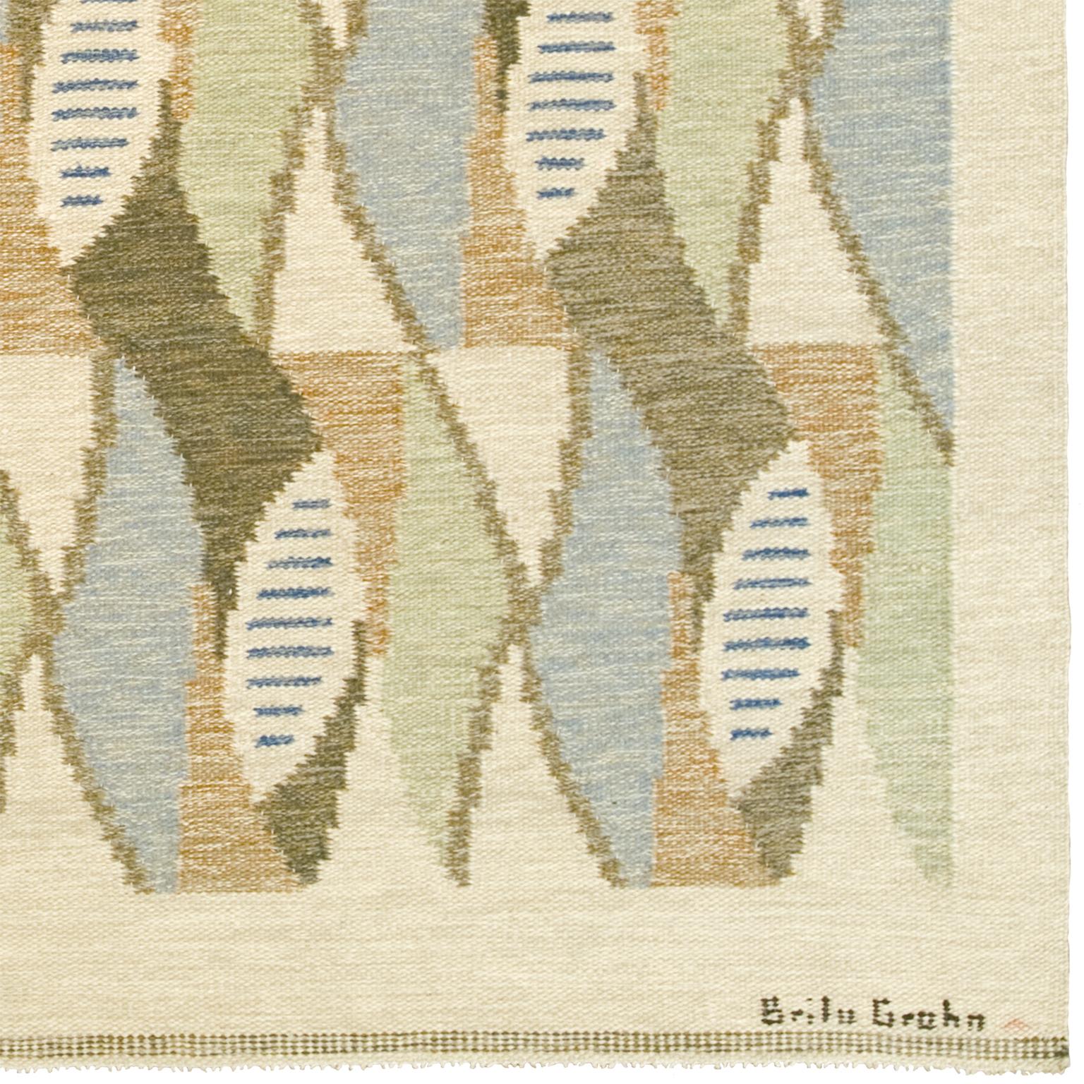 swedish flatweave rug