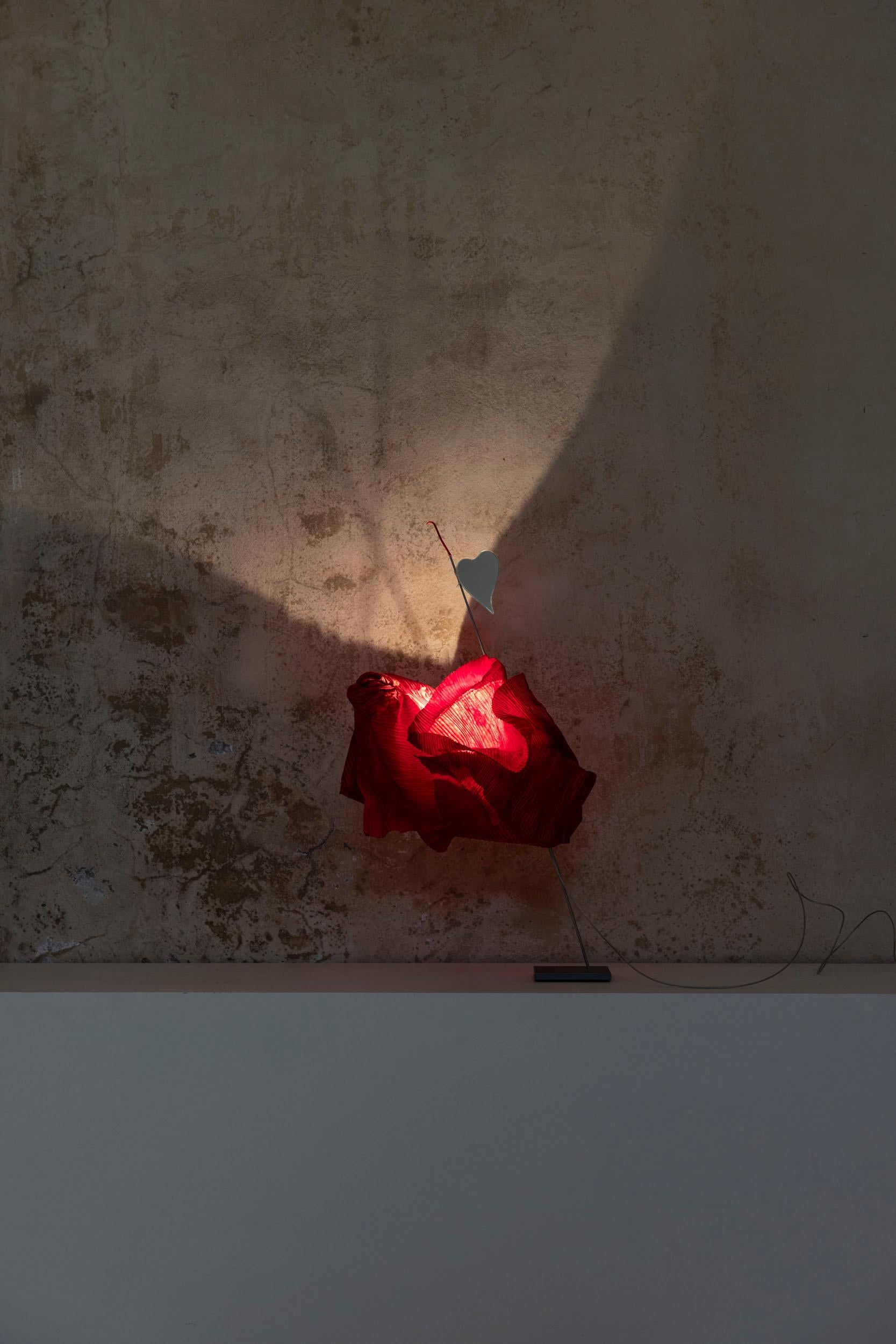 Lampe Kokoro d'Ingo Maurer, 1970 Bon état à Piacenza, Italy