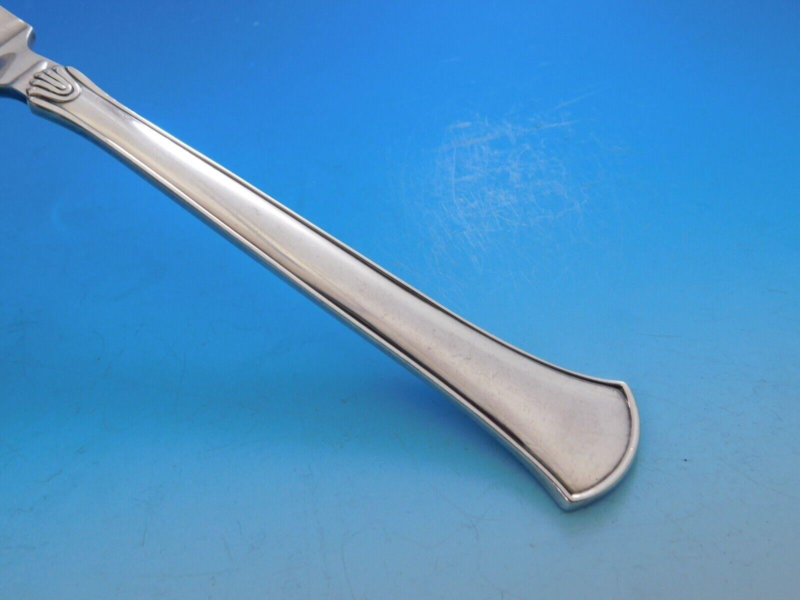 Danese Koldring Arvesolv #5 by Hans Hansen Set di posate in argento danese 73 pezzi in vendita