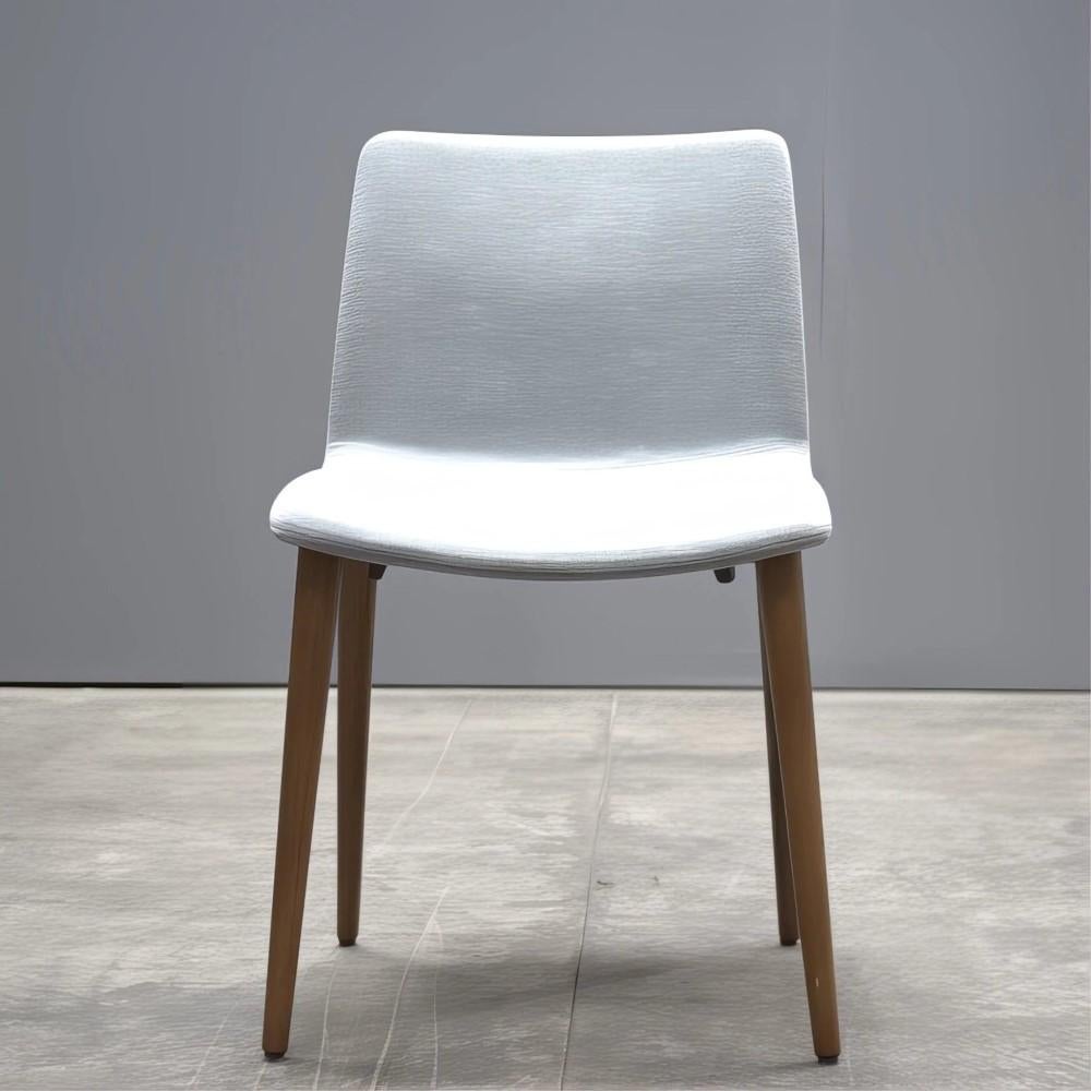 Fabric Koleksiyon Helen S0 SH10 Chair with Wooden Legs by Tasarımcı Studio Kairos