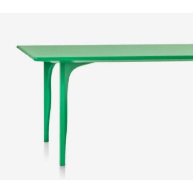 Postmoderne Table de salle à manger originale verte Kolho, grande et rectangulaire, fabriquée par Choice en vente