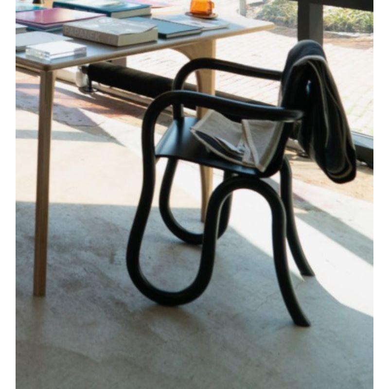 Bouleau Chaise de salle à manger noire naturelle Kolho par Made by Choice en vente