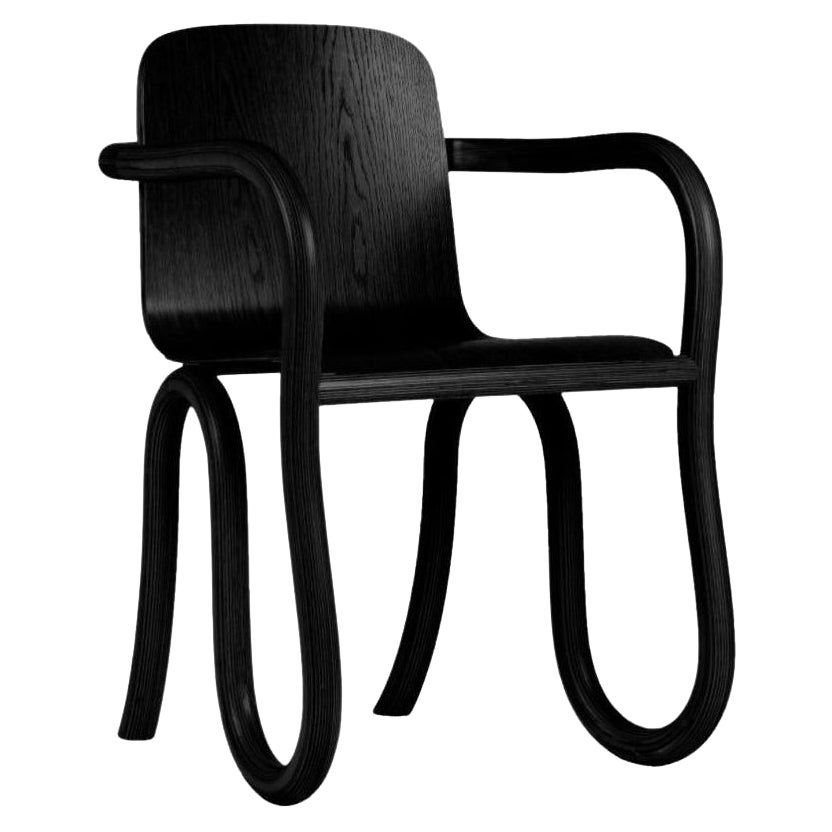 Kolho Natural Black Dining Chair by Made by Choice For Sale