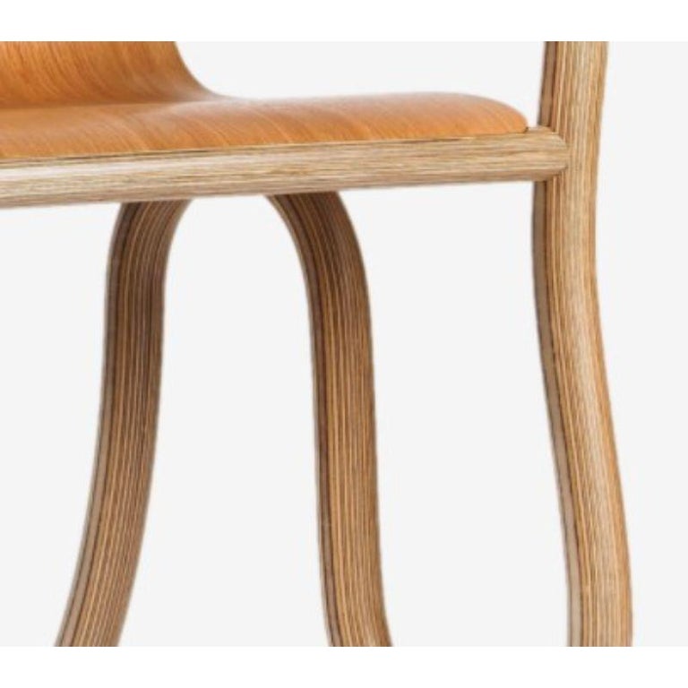 Contemporary Kolho Natural Dining Chair by Made By Choice For Sale