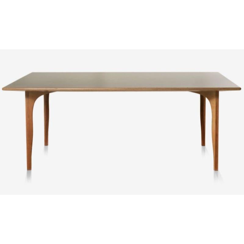 Kolho Original Dining Table, Rectangular by Made By Choice 
Kolho Collection with Matthew Day Jackson
Dimensions: 123 x 197 x 74 cm
Materials: Plywood 

Also Available: Spectrum Green, Just Rose, Earth, Tahiti Blue, and Kolho Natural Dining