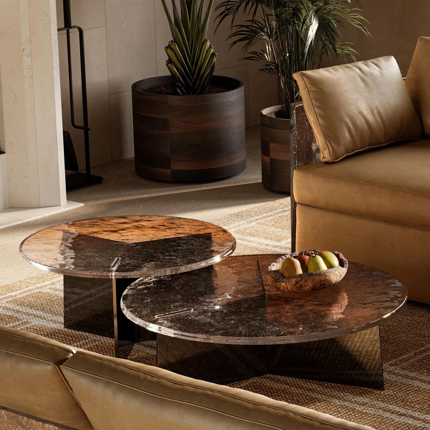 Table basse moyenne Kollam en vente 1
