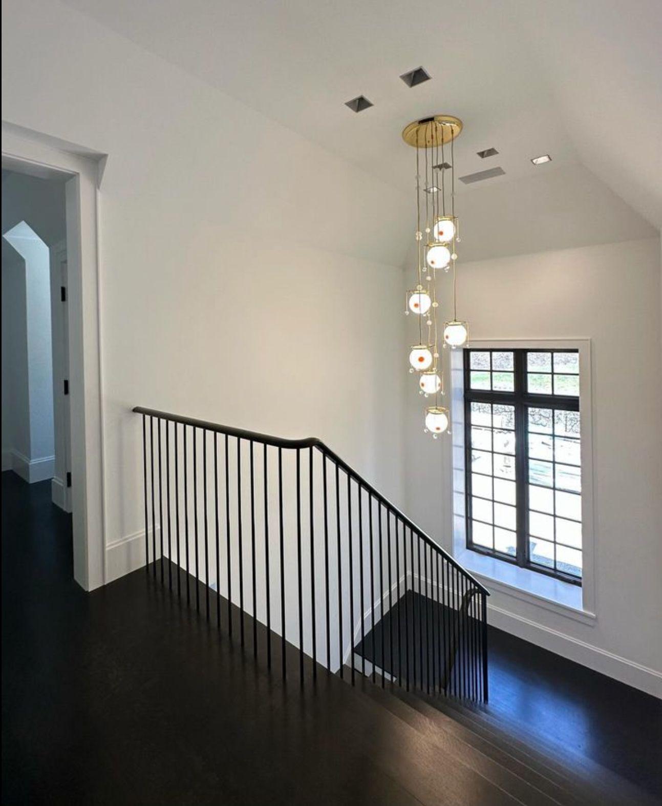 Koloman Moser and Josef Hoffmann Jugendstil Chandelier, Re-Edition For Sale 6