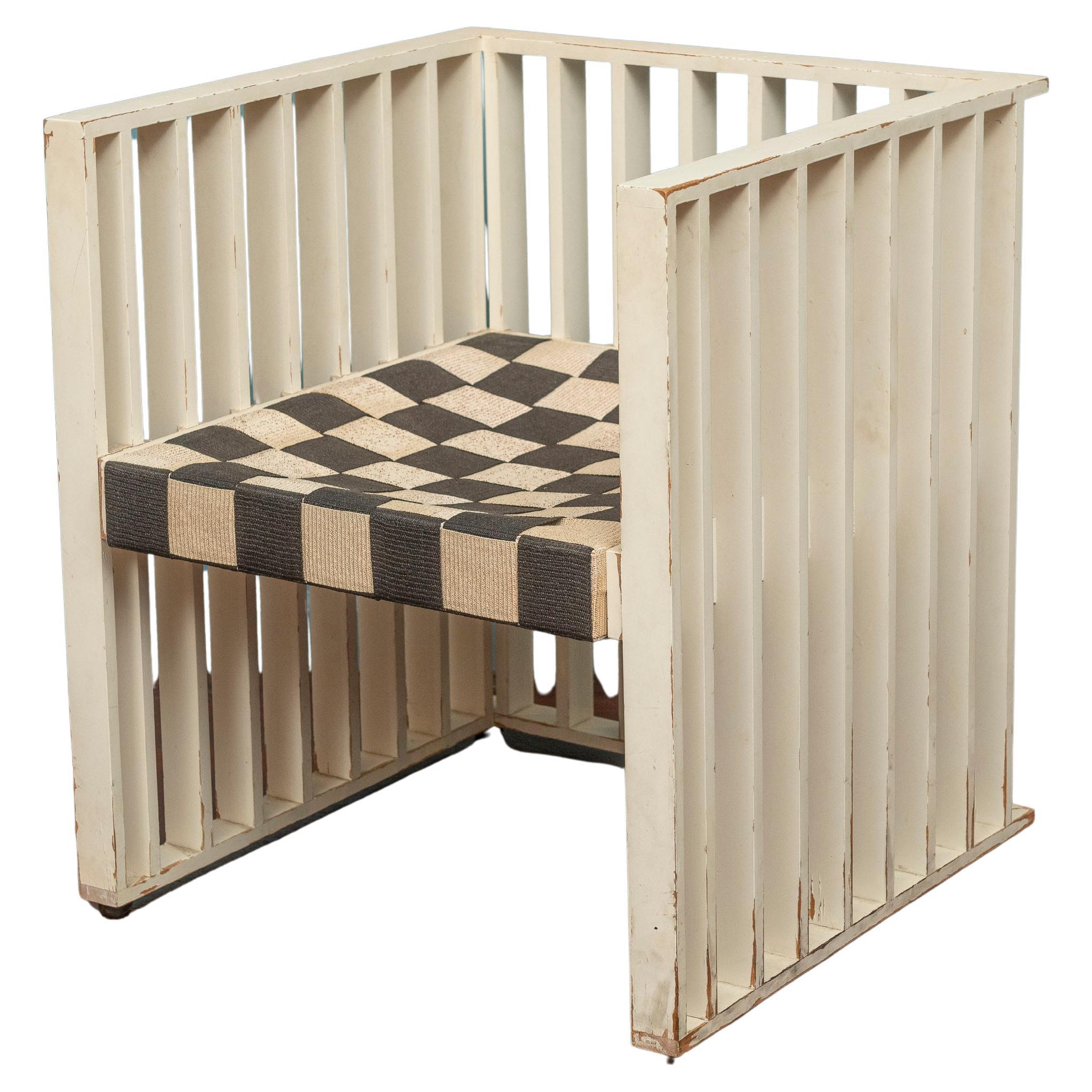 Koloman Moser Purkersdorf Sanatorium Armchair by Wittman