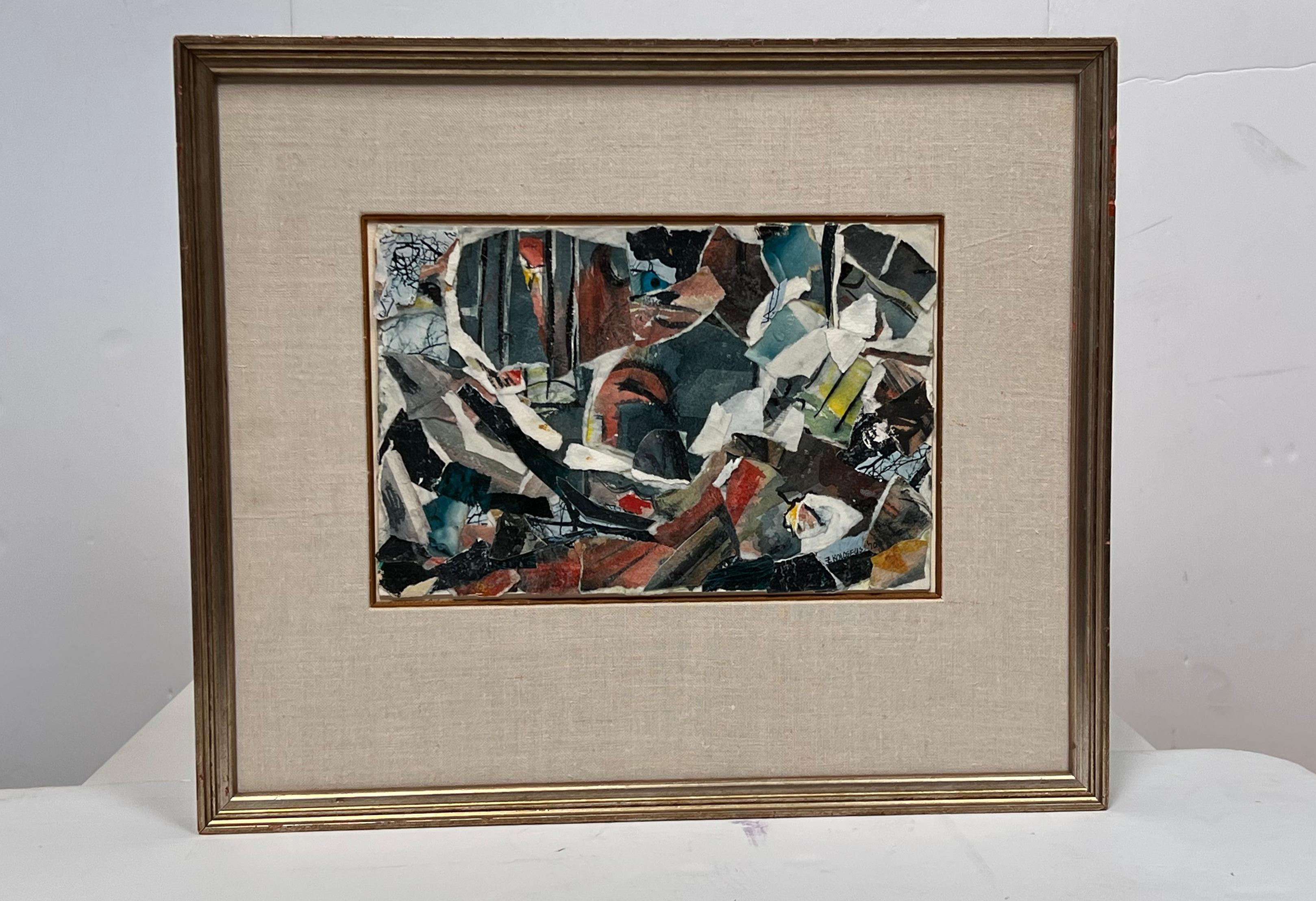 Pintura al óleo en técnica mixta Firmado Z. Koloseus, nieta de la Grandma Moses - Painting de Koloseus, Zoeanna Ruth Moses