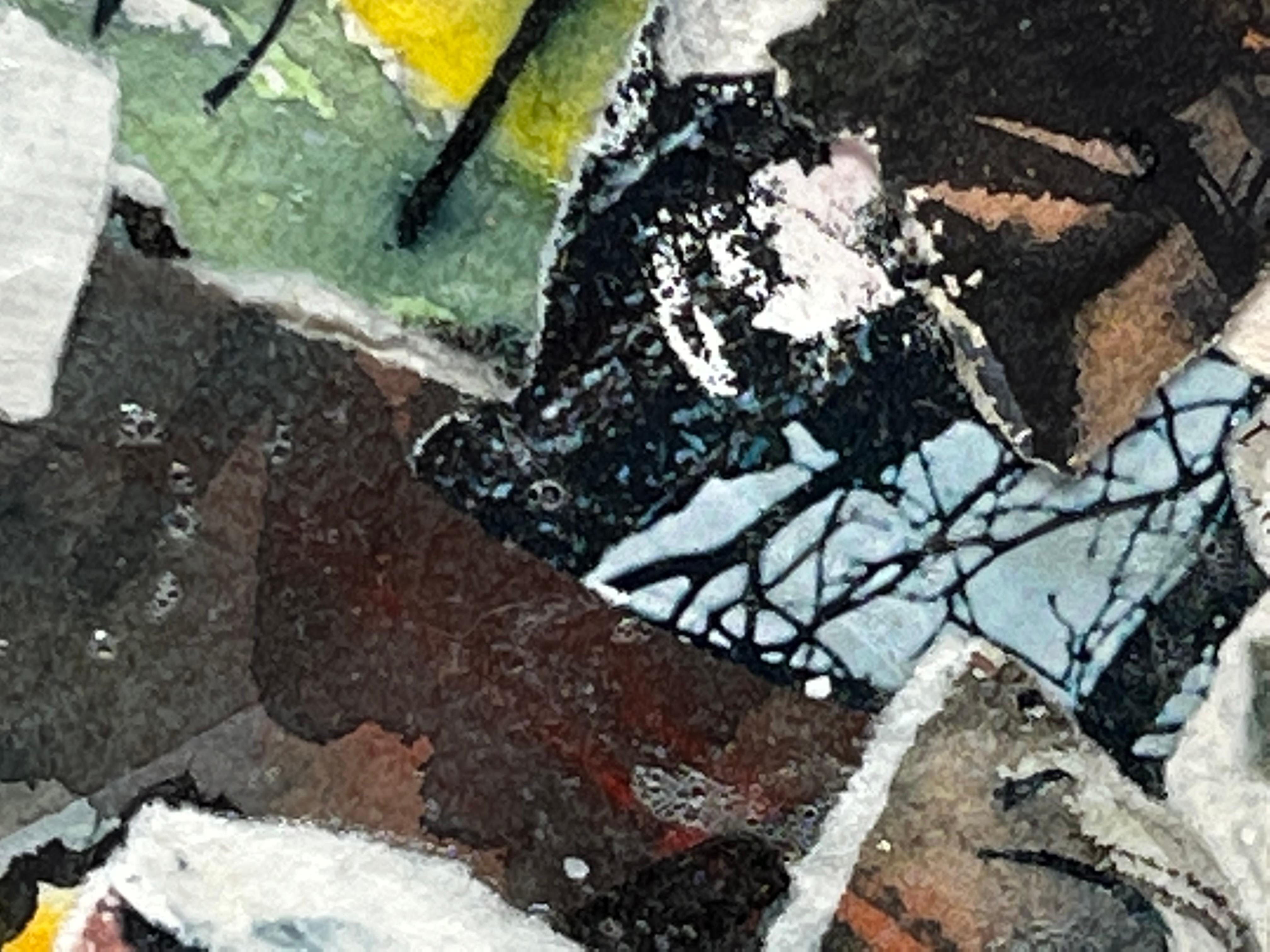Pintura al óleo en técnica mixta Firmado Z. Koloseus, nieta de la Grandma Moses 5