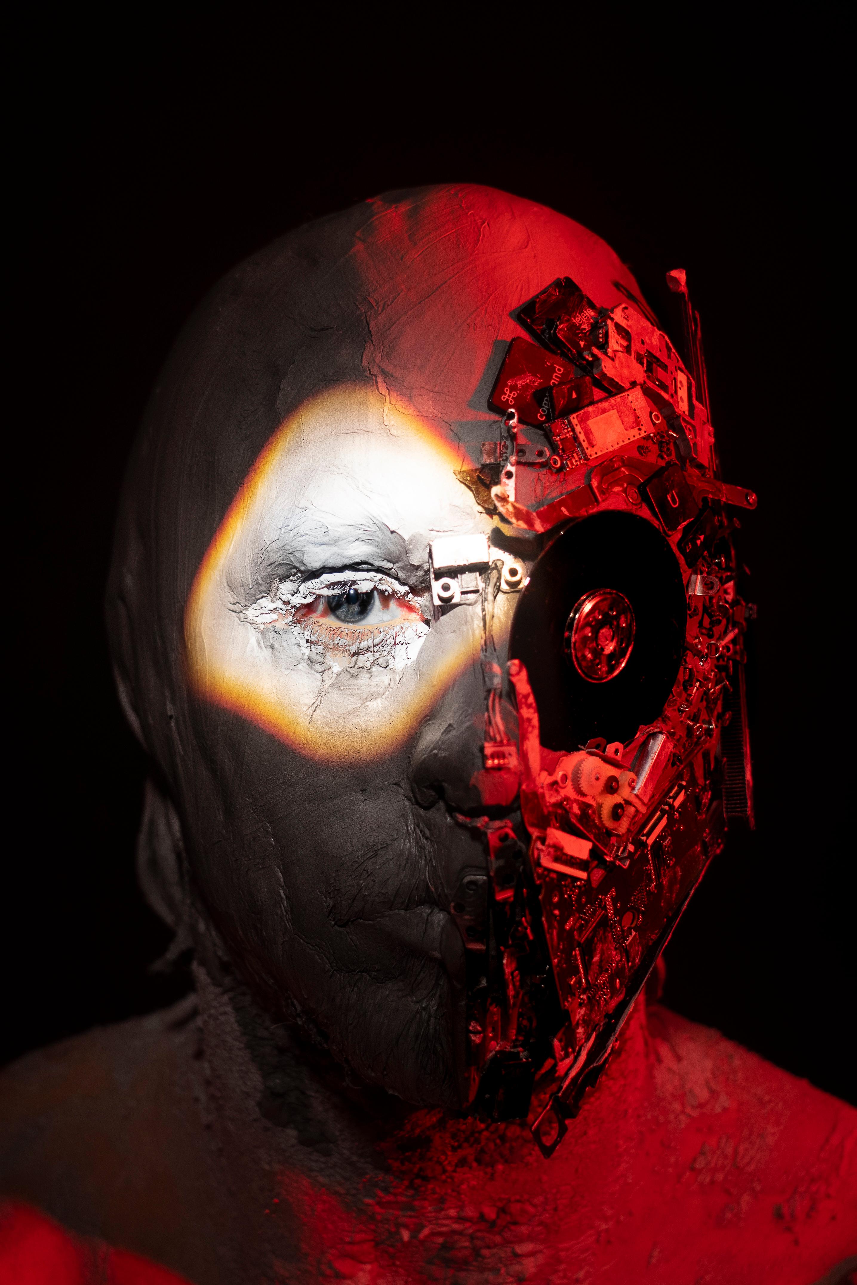 "Human Circuitry" Photography 45" x 30" in Ed. of 7 by Masha Ko & Kolten Horner