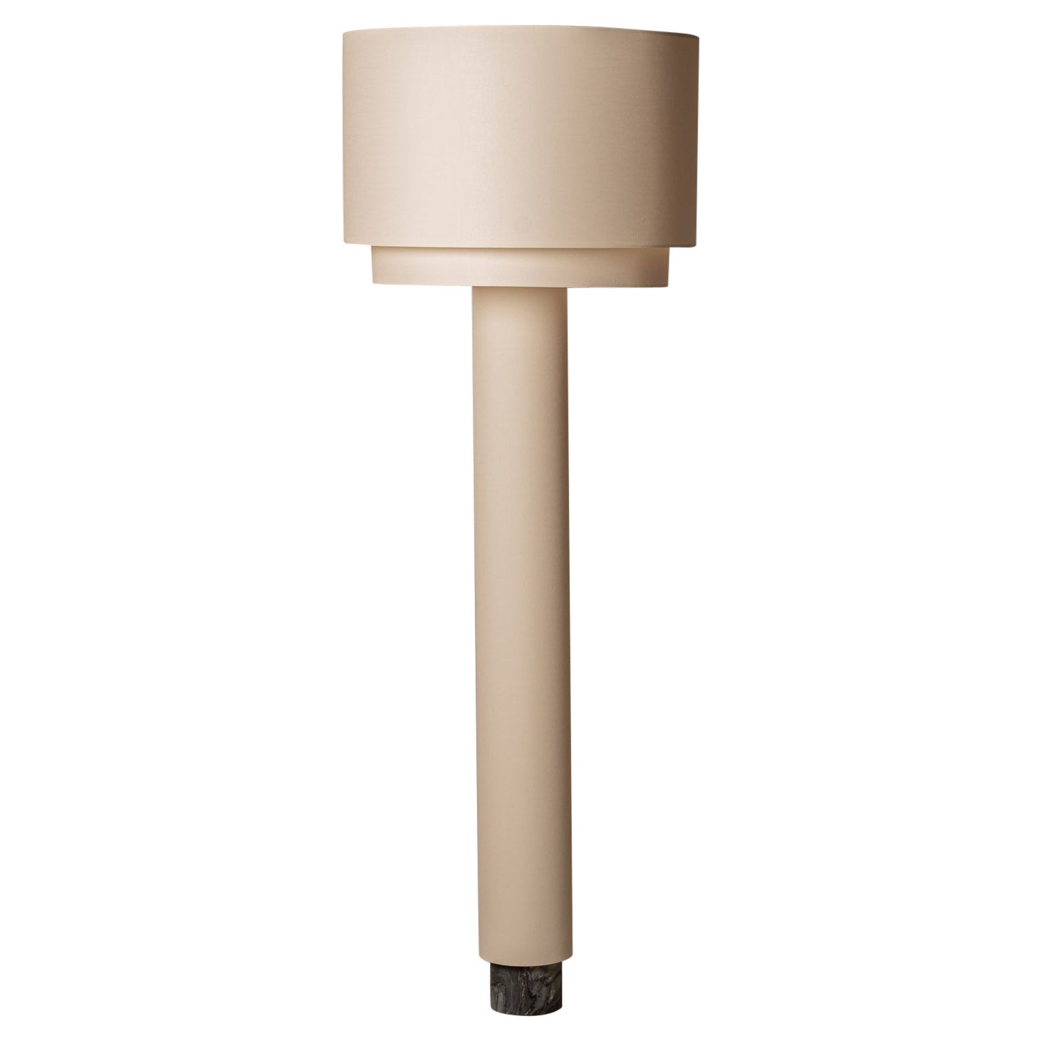 Kolumno-Stehlampe aus schwarzem Marmor von Simone & Marcel im Angebot