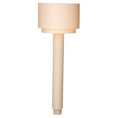 Kolumno White Alabaster Floor Lamp by Simone & Marcel