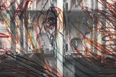 Church, NJ - Abstract Aquatint Etching by Komar & Melamid