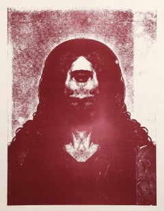 Gesù in movimento, serigrafia concettuale di Komar 
Melamid