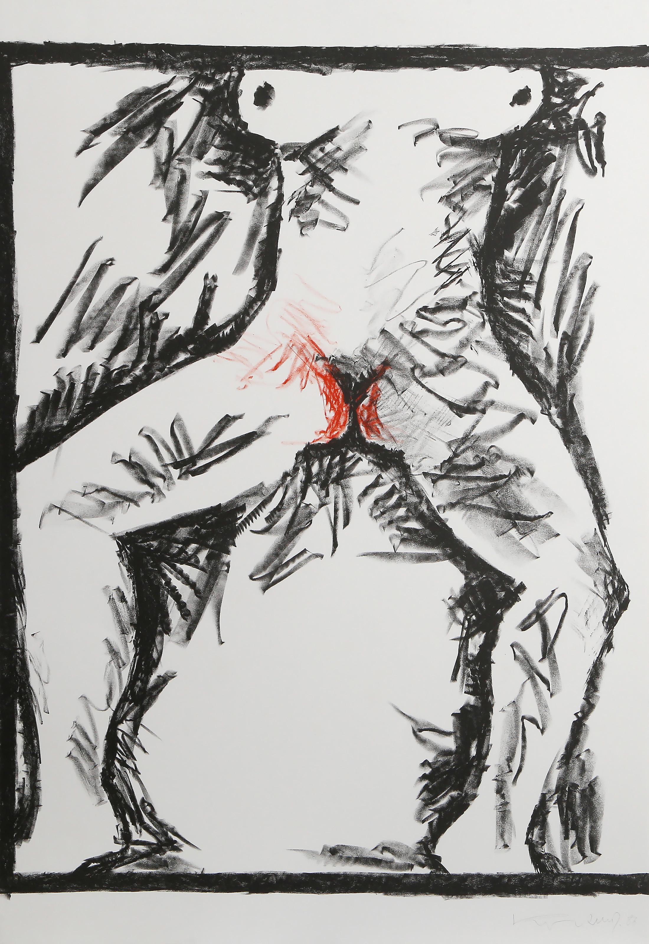 Life of Tolstoy, Conceptual Lithograph by Komar 
Melamid