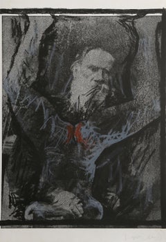 Peace IV, Conceptual Lithograph by Komar & Melamid