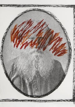 Peace VI, Conceptual Lithograph by Komar 
Melamid