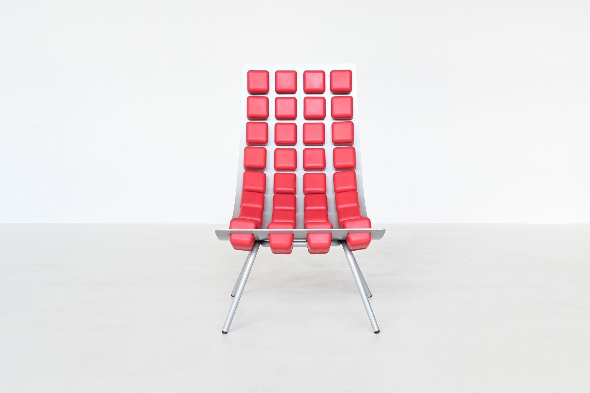 Mid-Century Modern Kombinat Model Missy Lounge Chair Hidden, The Netherlands, 2000
